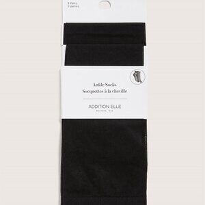 🆕Sheer patterned ankle socks 2 pk NWT